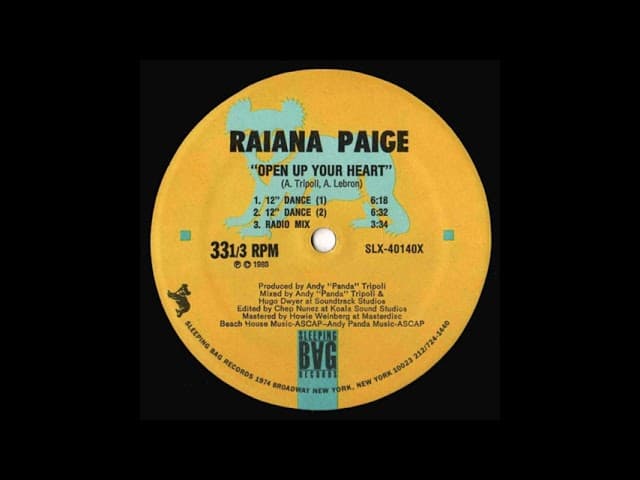 Raiana Paige - Open Up Your Heart